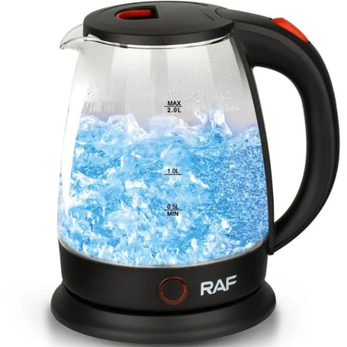 GENERICO - Hervidor Eléctrico de Vidrio 2 Litros RAF