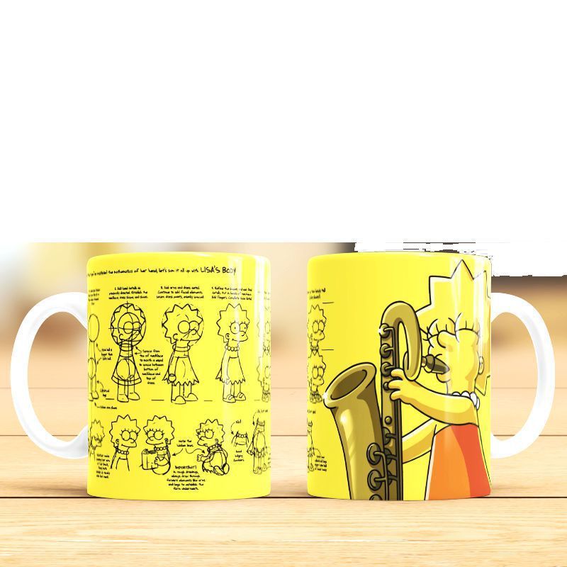 GENERICO - Tazas personalizadas - DNuñez - Lisa Marie Simpsons - Los Simpsons