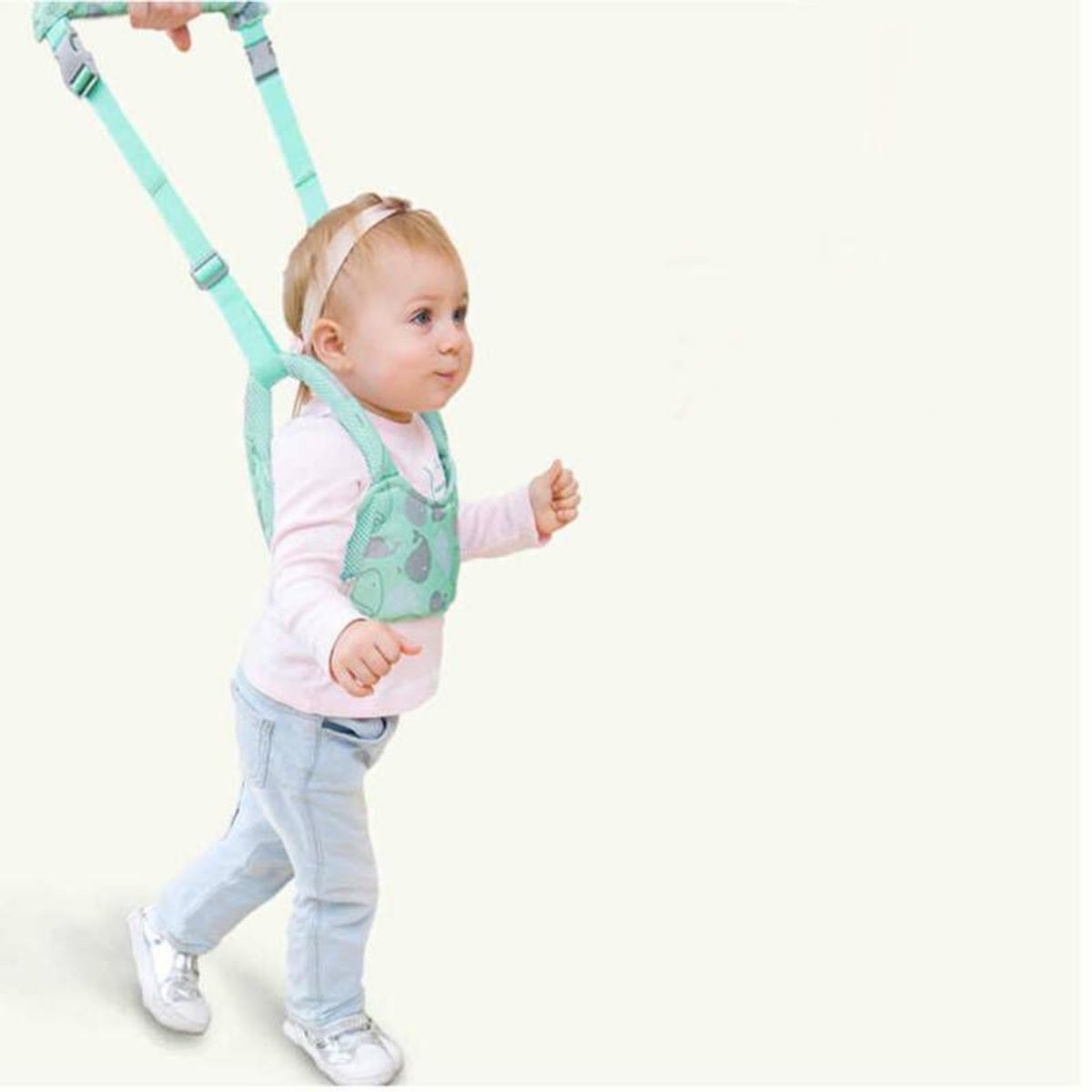GENERICO - ARNÉS CAMINADOR 2 EN 1 BALLENA TURQUESA