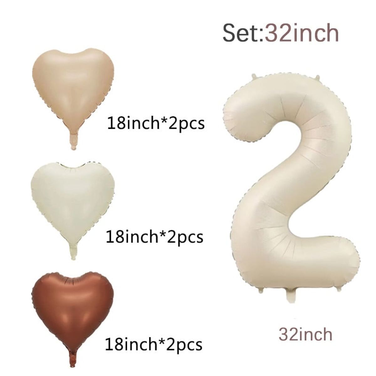 IMPORTADO MC - Globo decoración para un 2 año