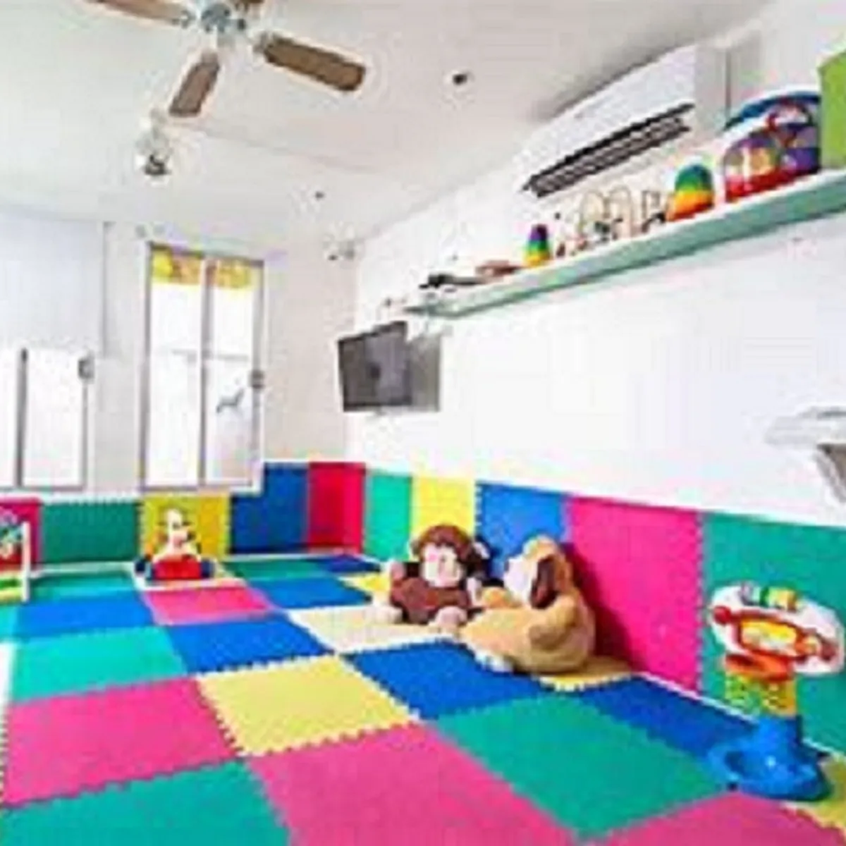 GENERICO - Pisos De Colores Didácticos Antigolpes Para Bebes de 20 mm