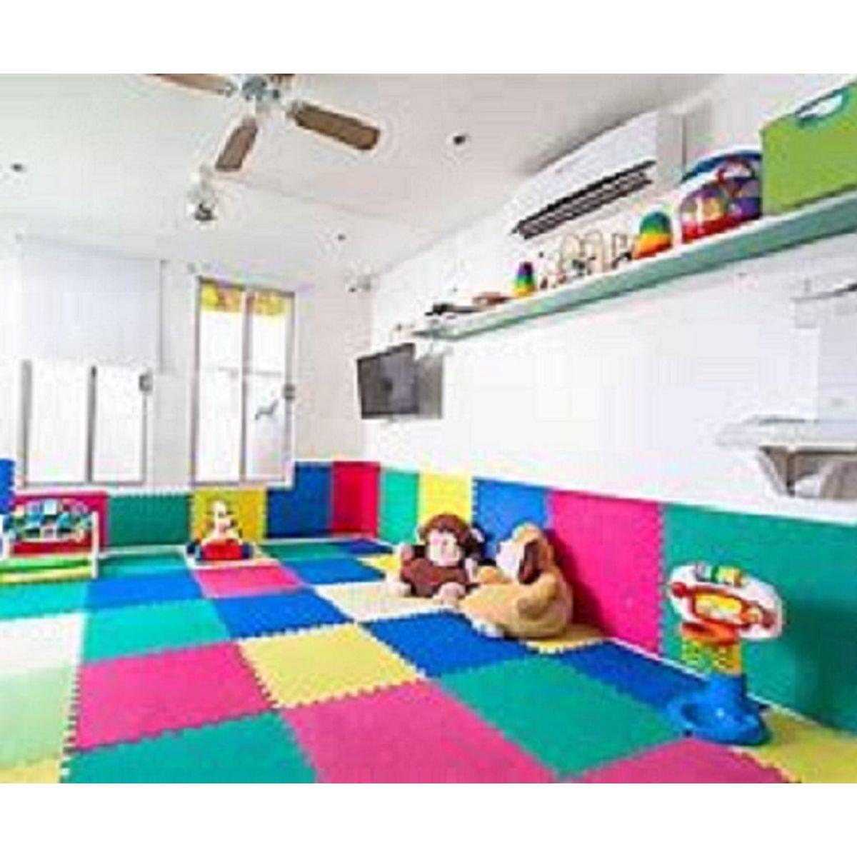 GENERICO - Pisos De Colores Didácticos Antigolpes Para Bebes de 20 mm