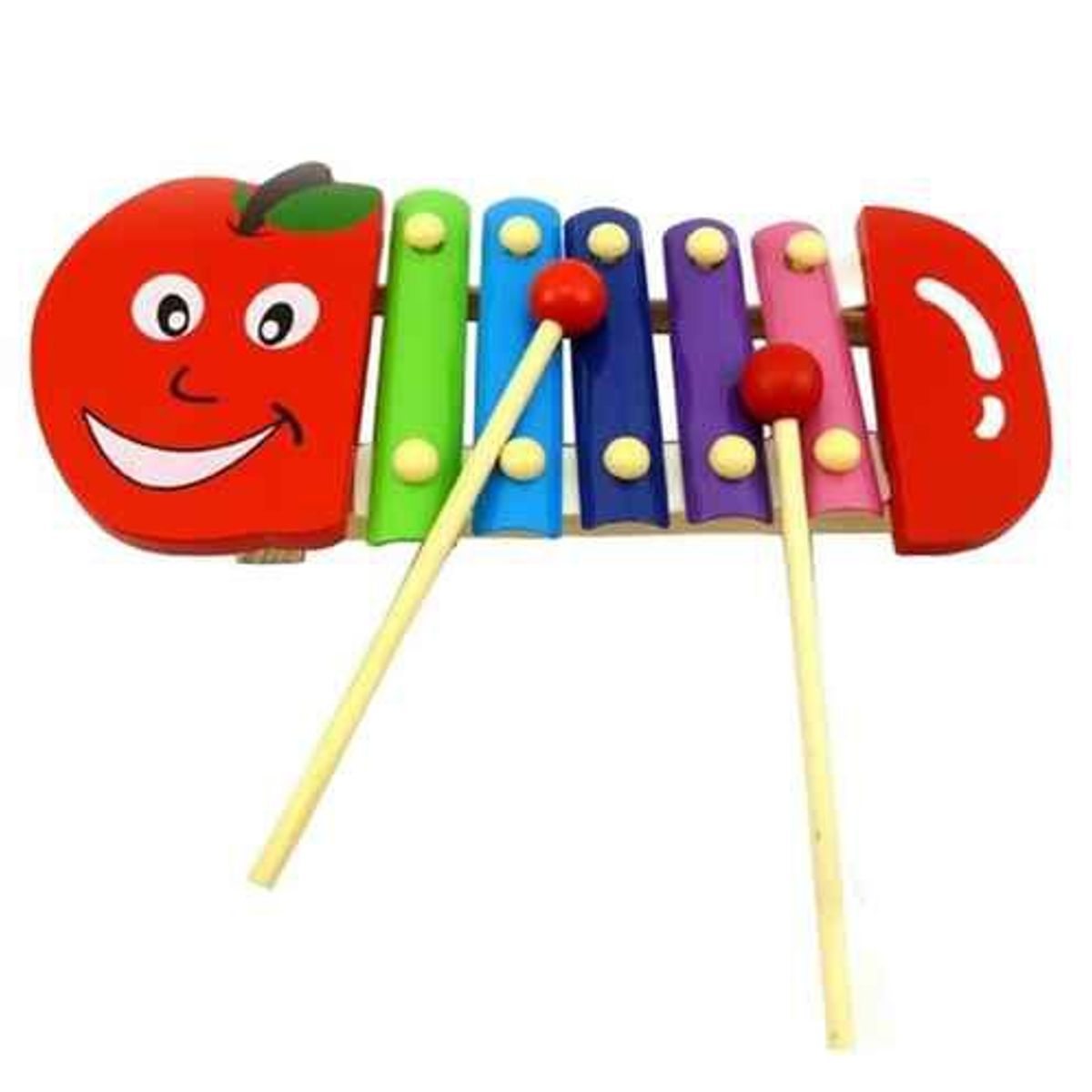 GENERICO - Xilófono Manzana Instrumento Musical para Niños