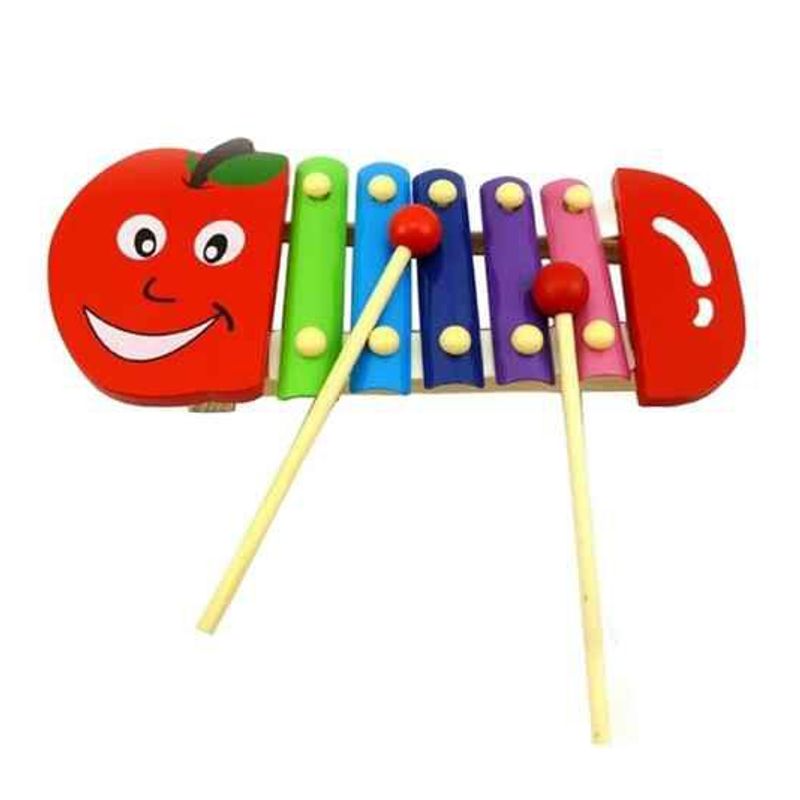 GENERICO - Xilófono Manzana Instrumento Musical para Niños