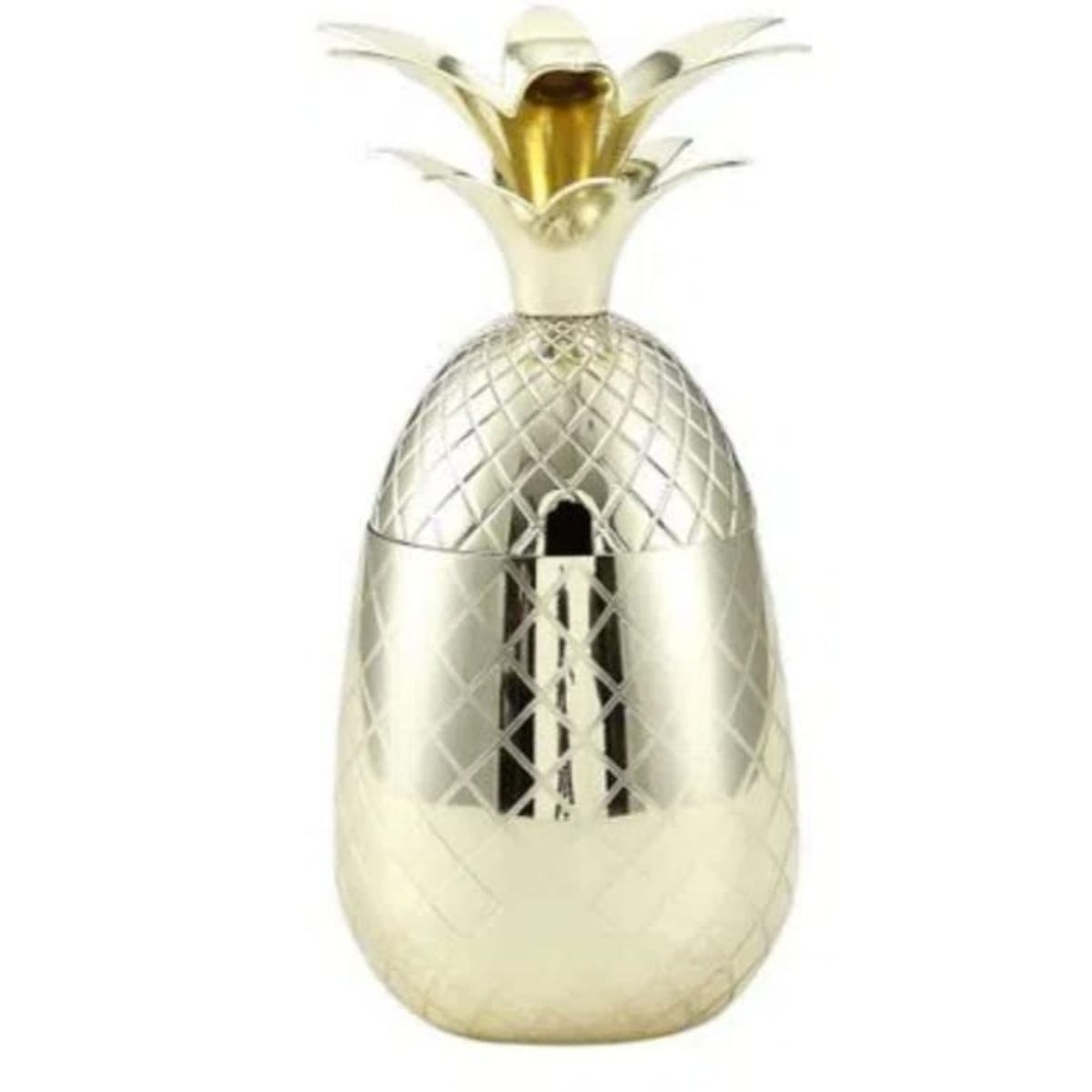 ICHIMATSU - Copa Coctel Mod. Piña 500 ml Dorado.