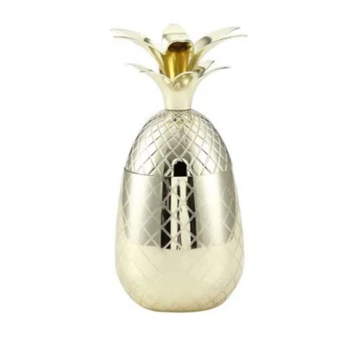 ICHIMATSU - Copa Coctel Mod. Piña 500 ml Dorado.