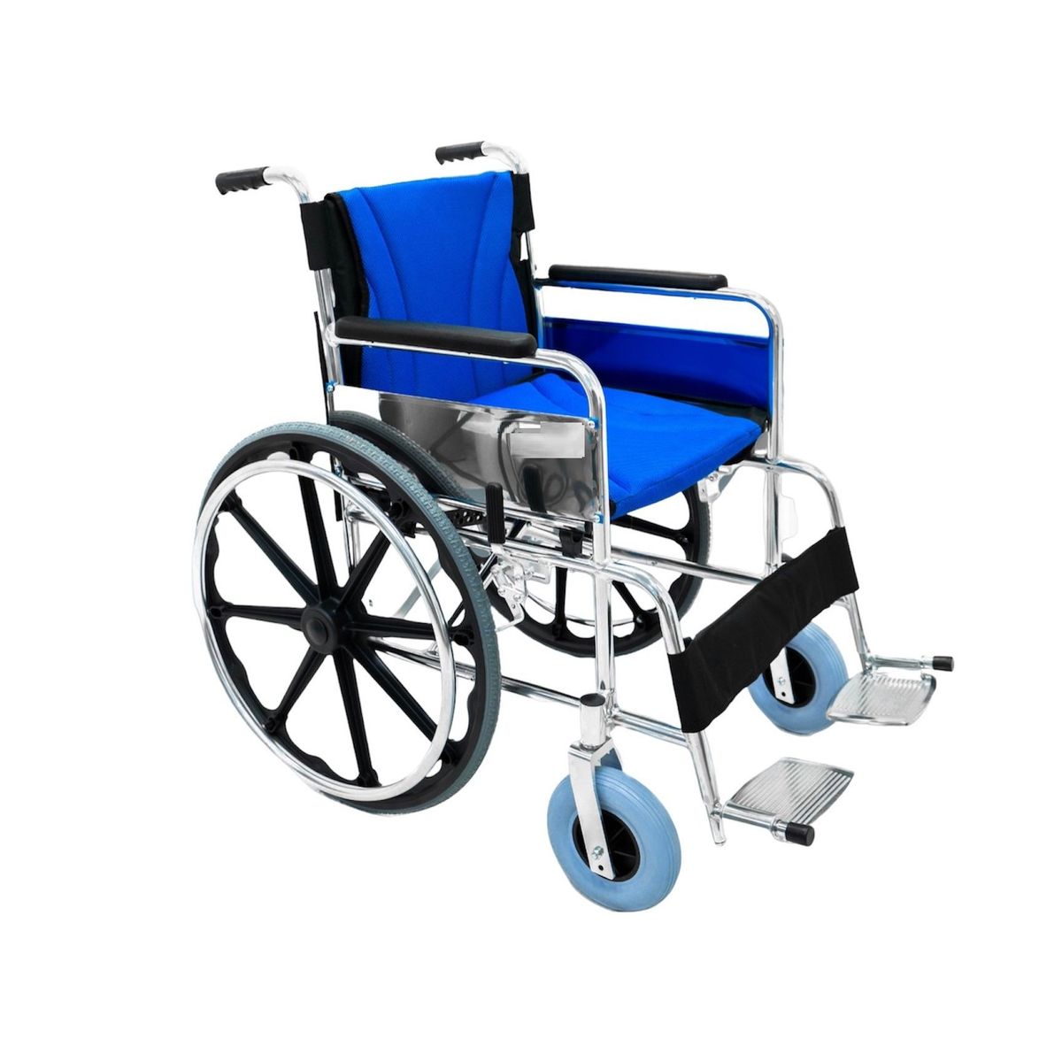 GENERICO - Silla De Ruedas STANDAR de ALUMINIO  DELUXE