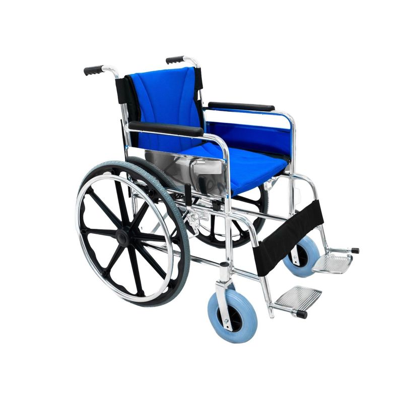 GENERICO - Silla De Ruedas STANDAR de ALUMINIO  DELUXE