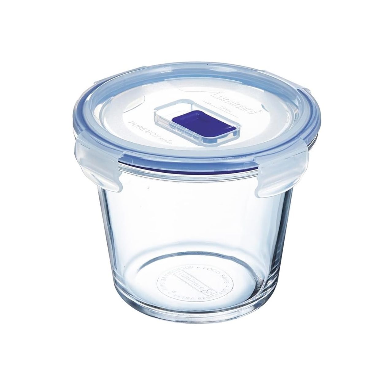 LUMINARC - Juego de Tapers 7 piezas Tapa Azul Pure Box Active