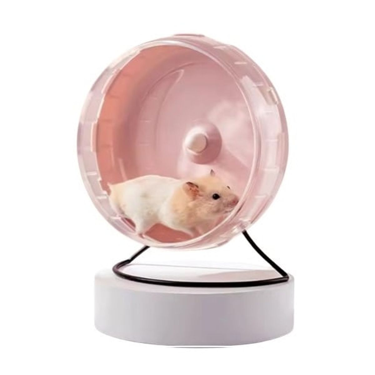 GENERICO - Rueda para hamster 21cm - Rosado