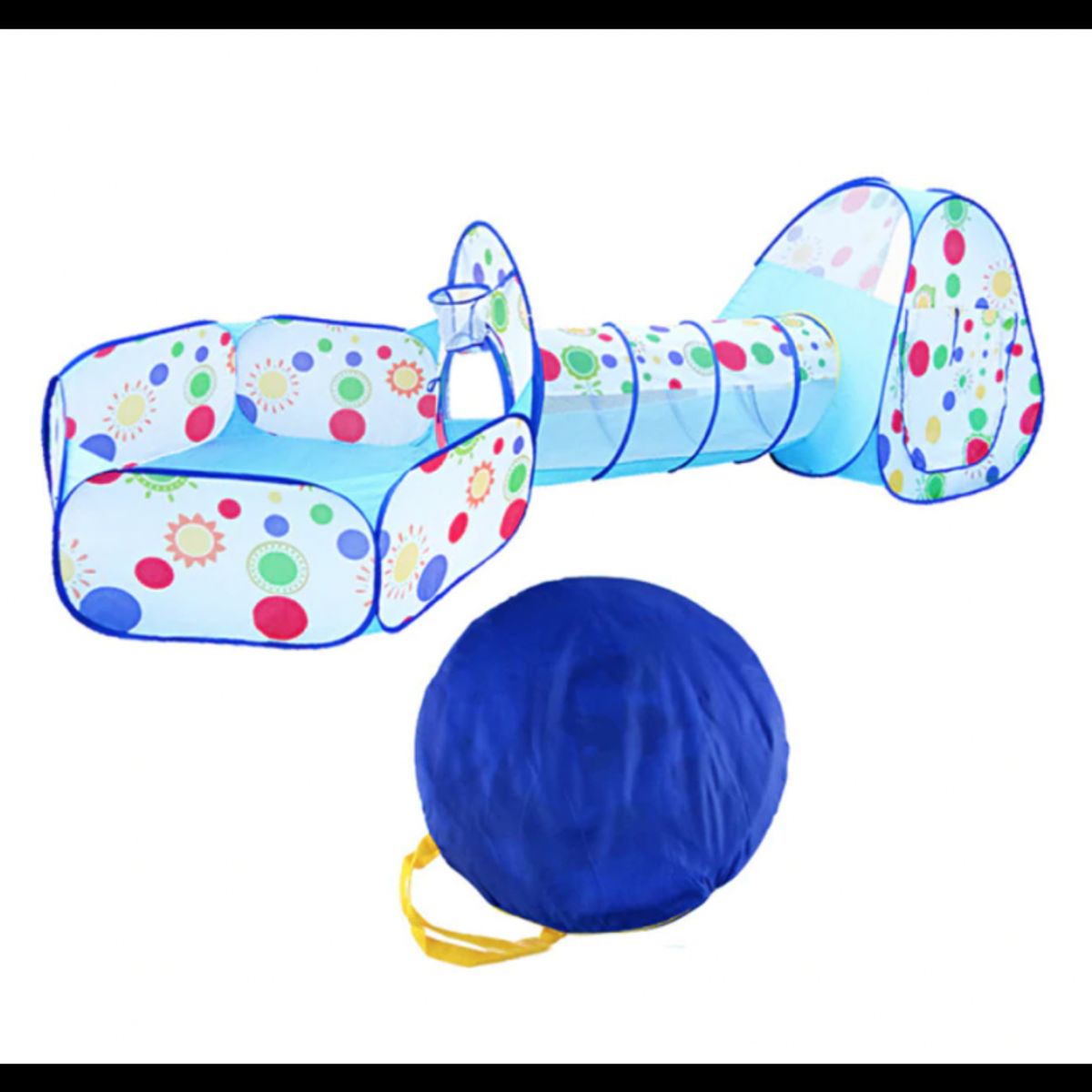 GENERICO - Carpa circuito 3 en 1 con túnel