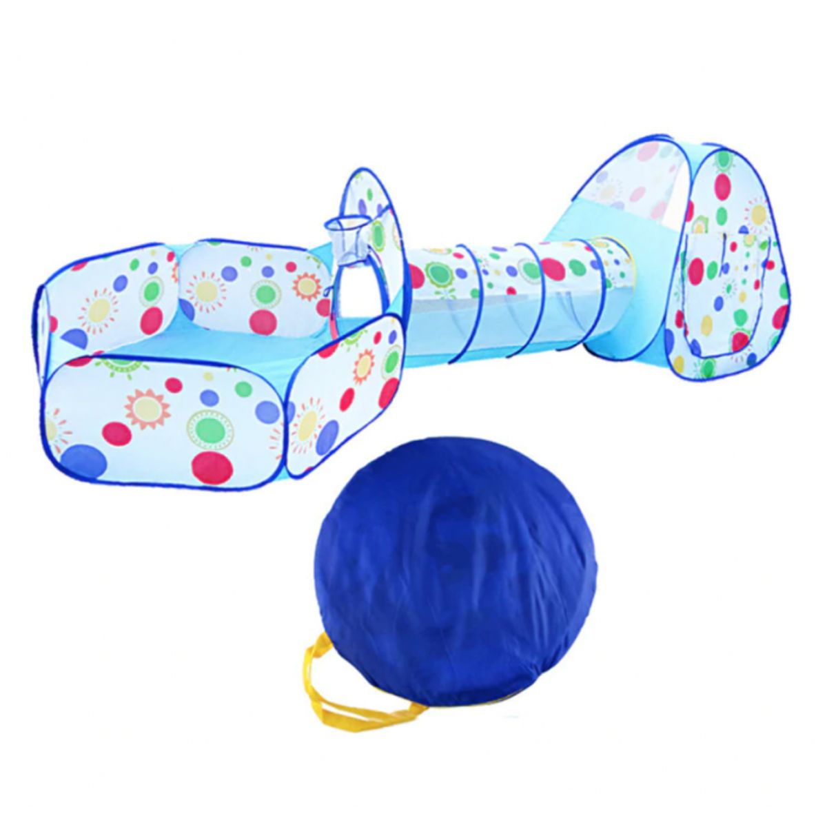 GENERICO - Carpa circuito 3 en 1 con túnel