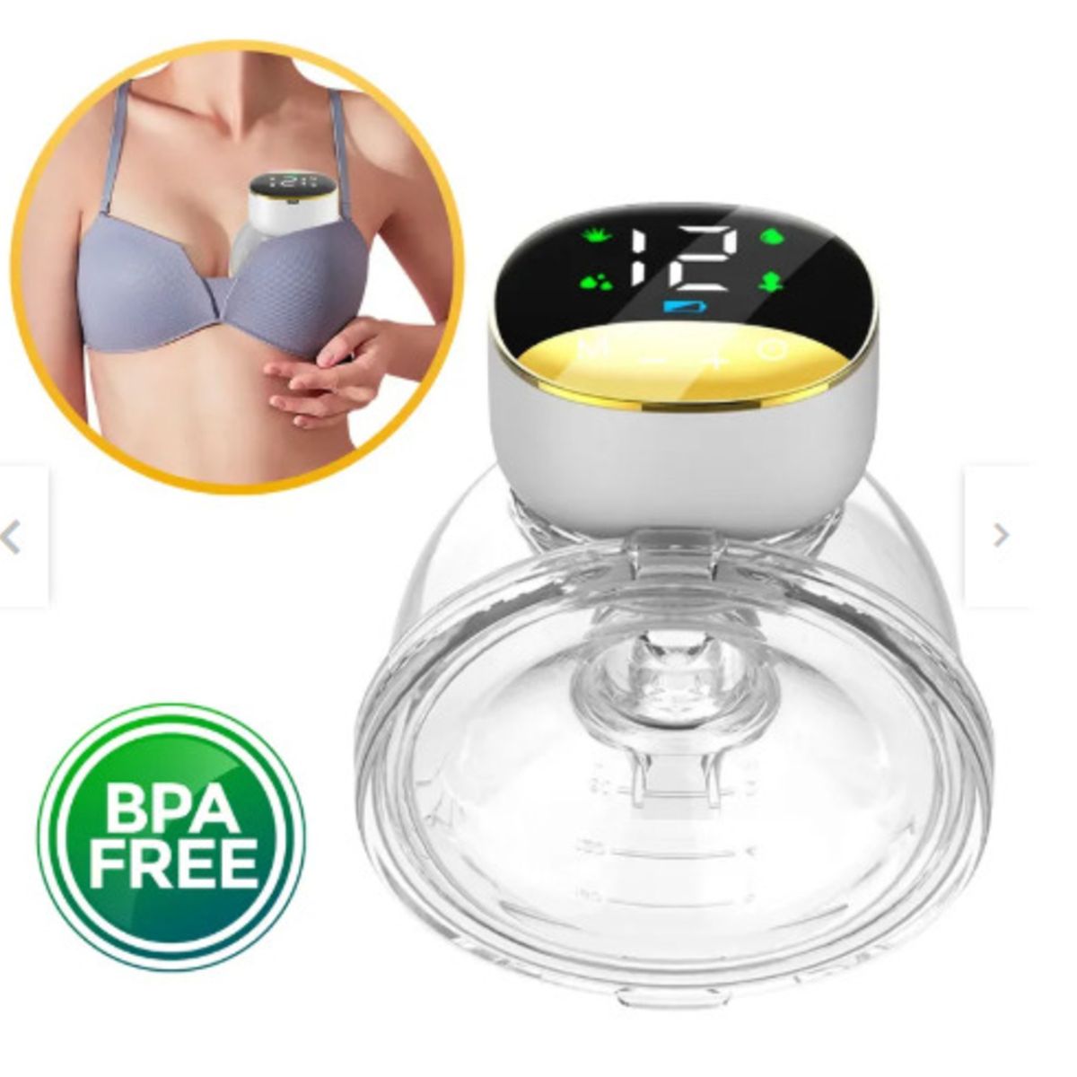 GENERICO - EXTRACTOR DE LECHE ELECTRICO MANOS LIBRES