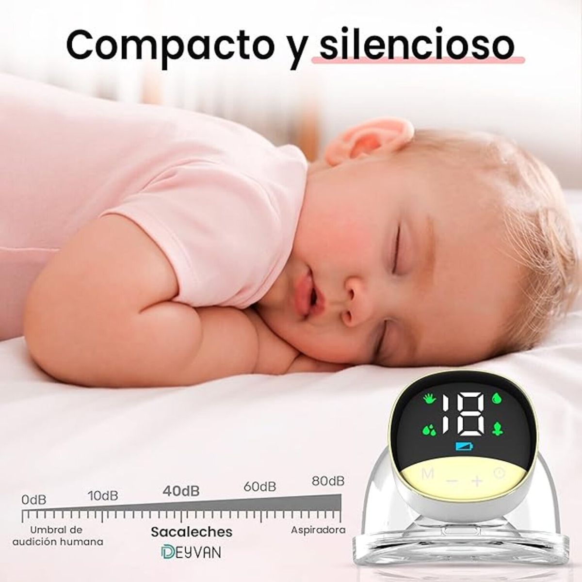 GENERICO - EXTRACTOR DE LECHE ELECTRICO MANOS LIBRES