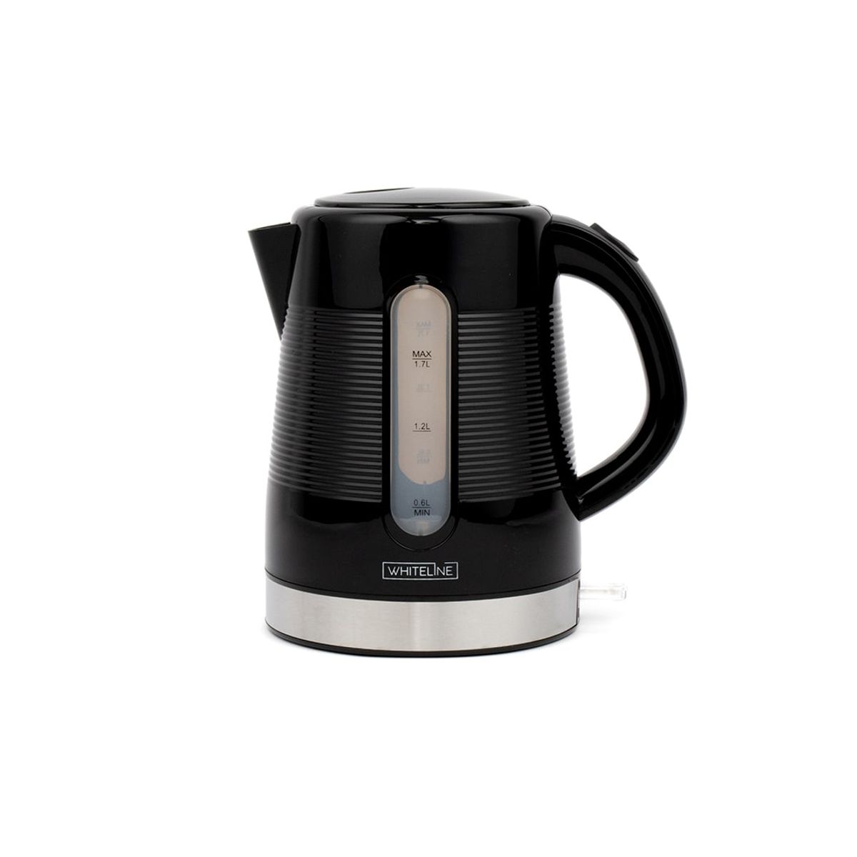 WHITELINE - Hervidor Negro 1.7 L