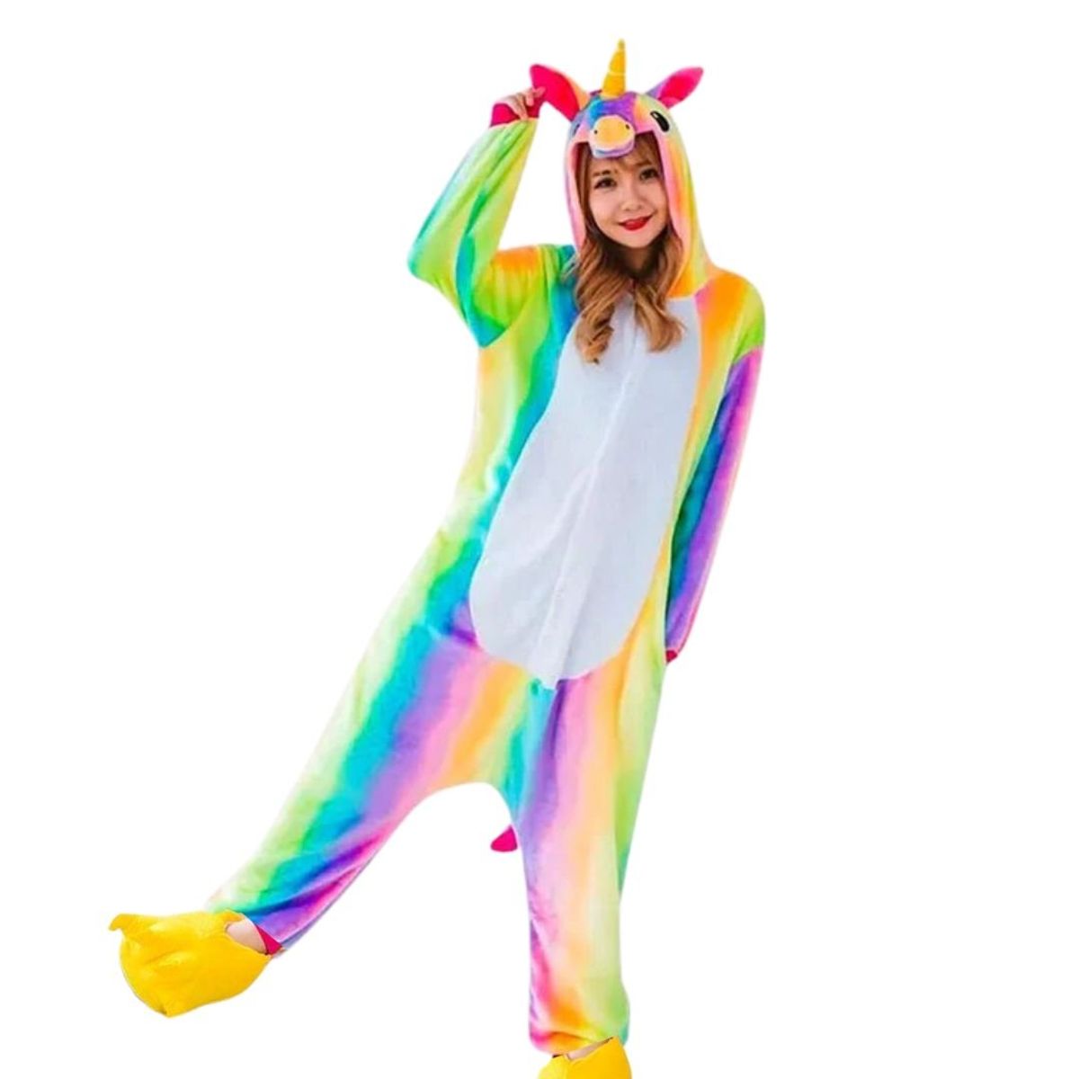 GENERICO - Pijama Unicornio Onesie Disfraz Unicornio Arcoiris