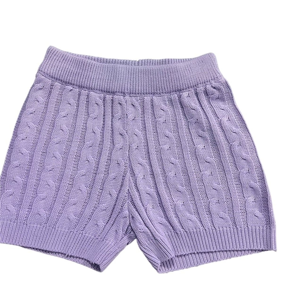 AMA OUTFITTERS - SHORT TEJIDO EN HILO LILA