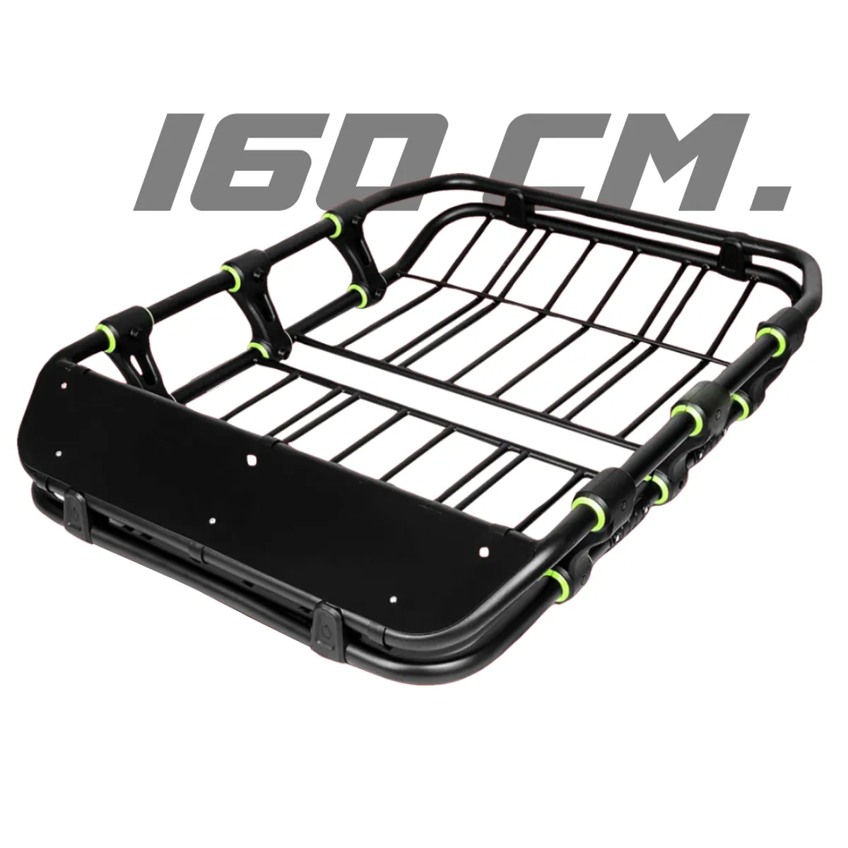 TECGO - PARRILLA DE TECHO CANASTILLA DE HIERRO DE 160CM UNIVERSAL