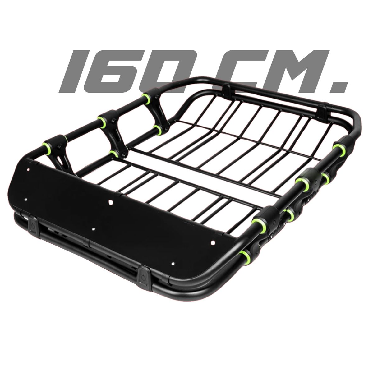 TECGO - PARRILLA DE TECHO CANASTILLA DE HIERRO DE 160CM UNIVERSAL