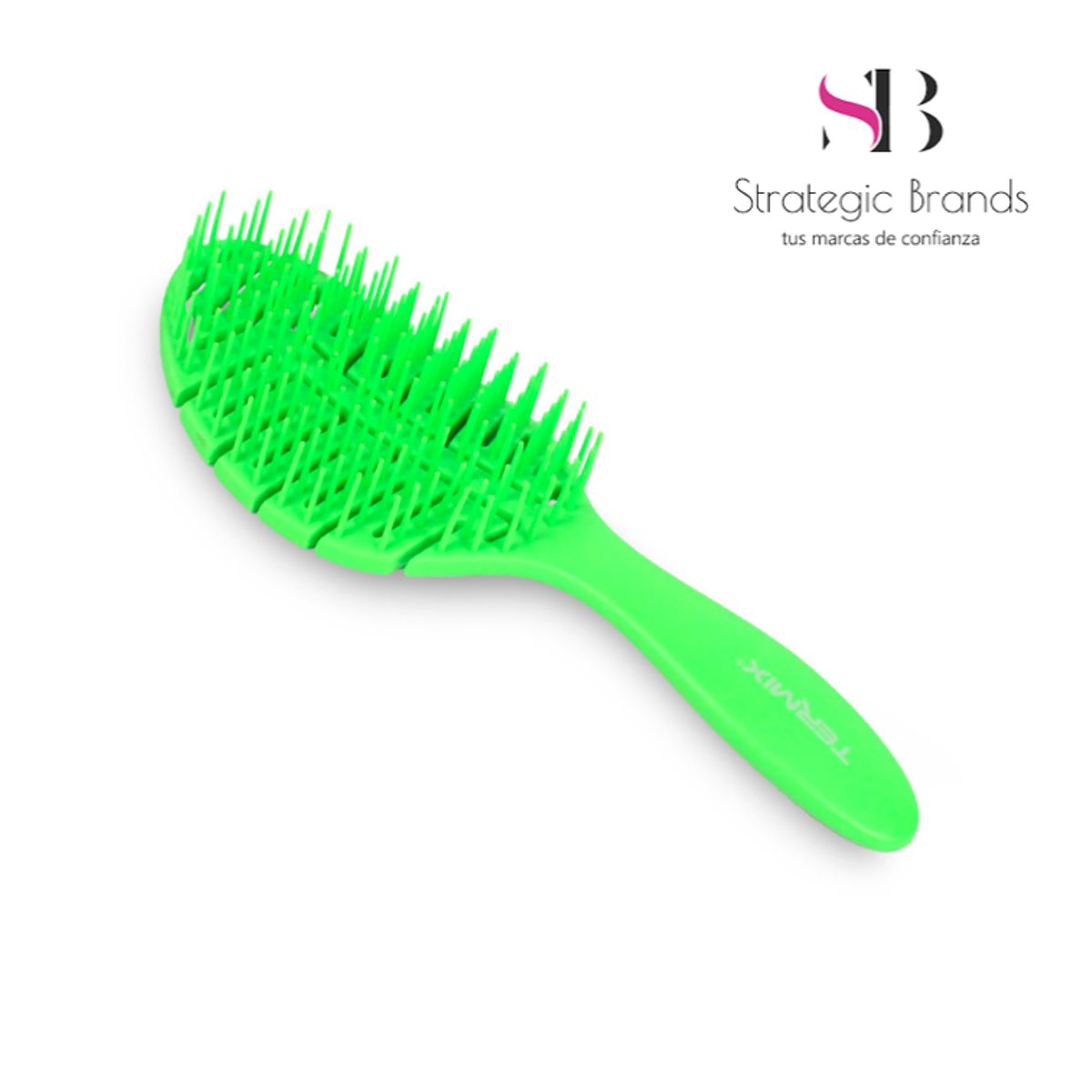 TERMIX - Cepillo de Cabello Desenredante Detangling Verde