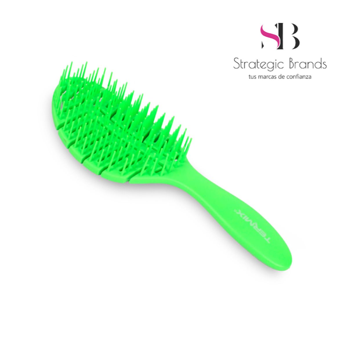 TERMIX - Cepillo de Cabello Desenredante Detangling Verde
