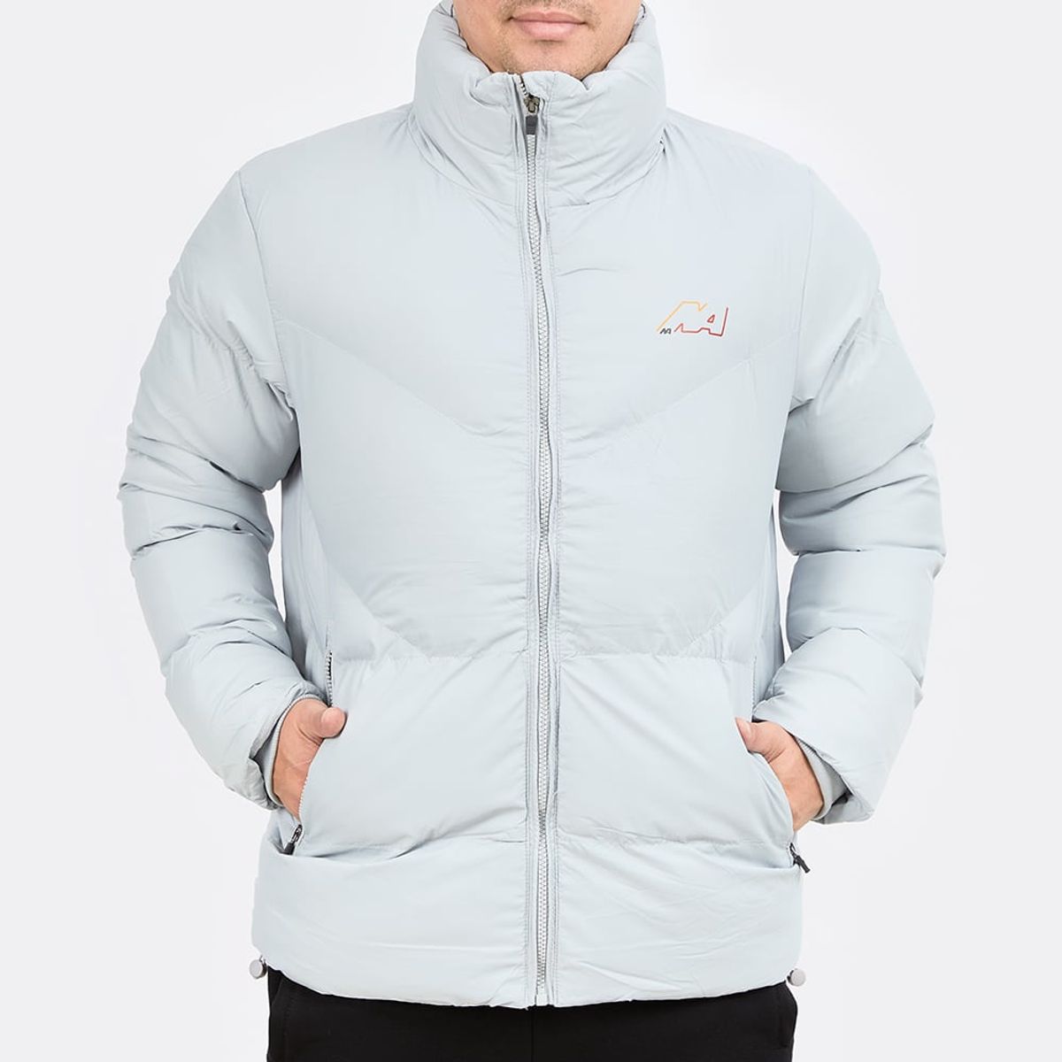 NEW ATHLETIC - CASACA NEW ATHLETIC BOMBER GRIS CLARO HOMBRE