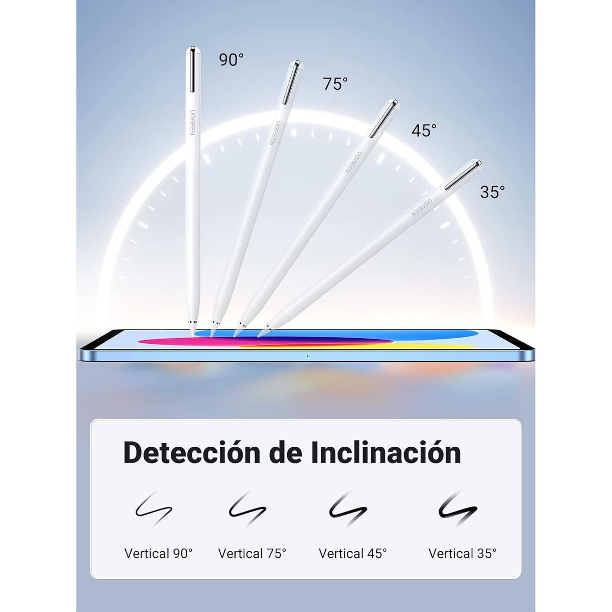 UGREEN - Lápiz Pencil iPad Pro Pluma Smart Stylus Universal Ugreen LP452 90915