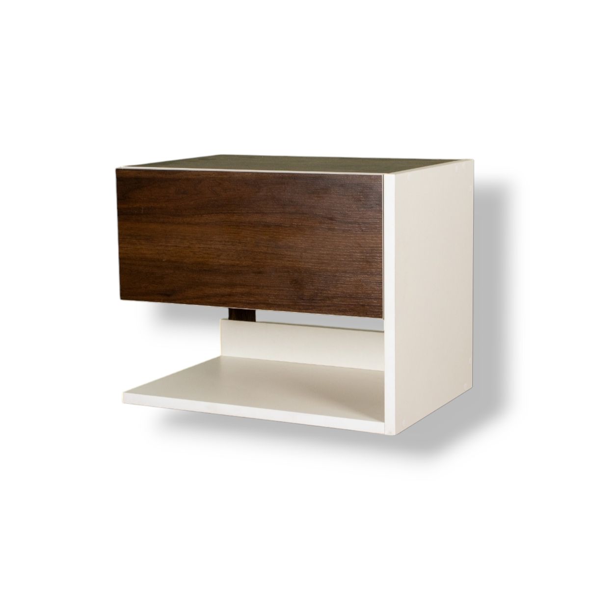 MUEBLES MACRUMO - Velador flotante 1 cajón Color Pignetto