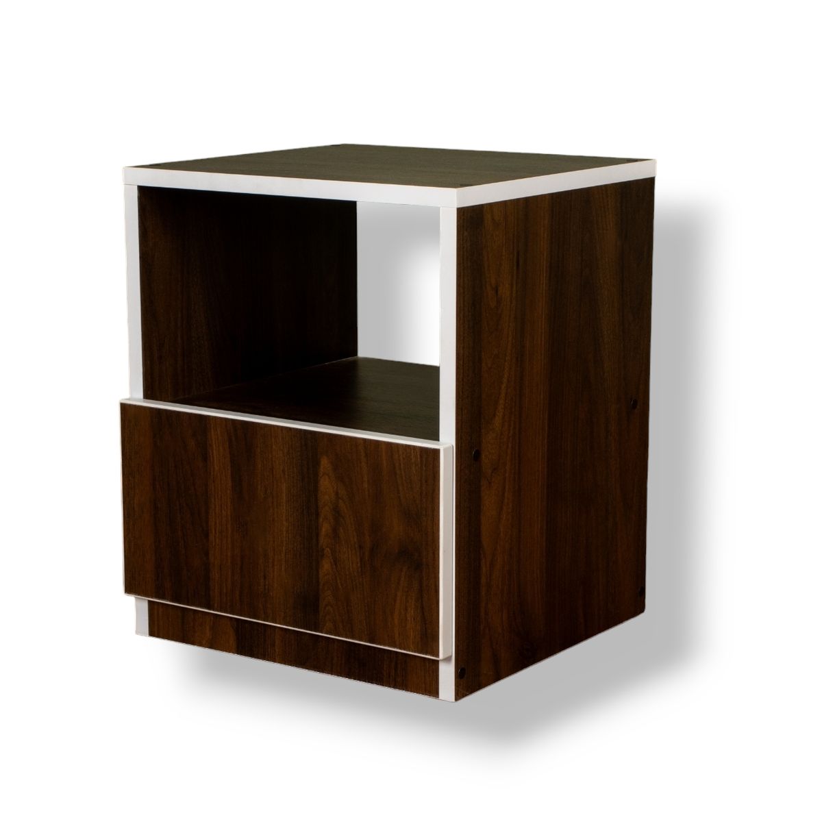 MUEBLES MACRUMO - Velador 1 cajón Color Pignetto