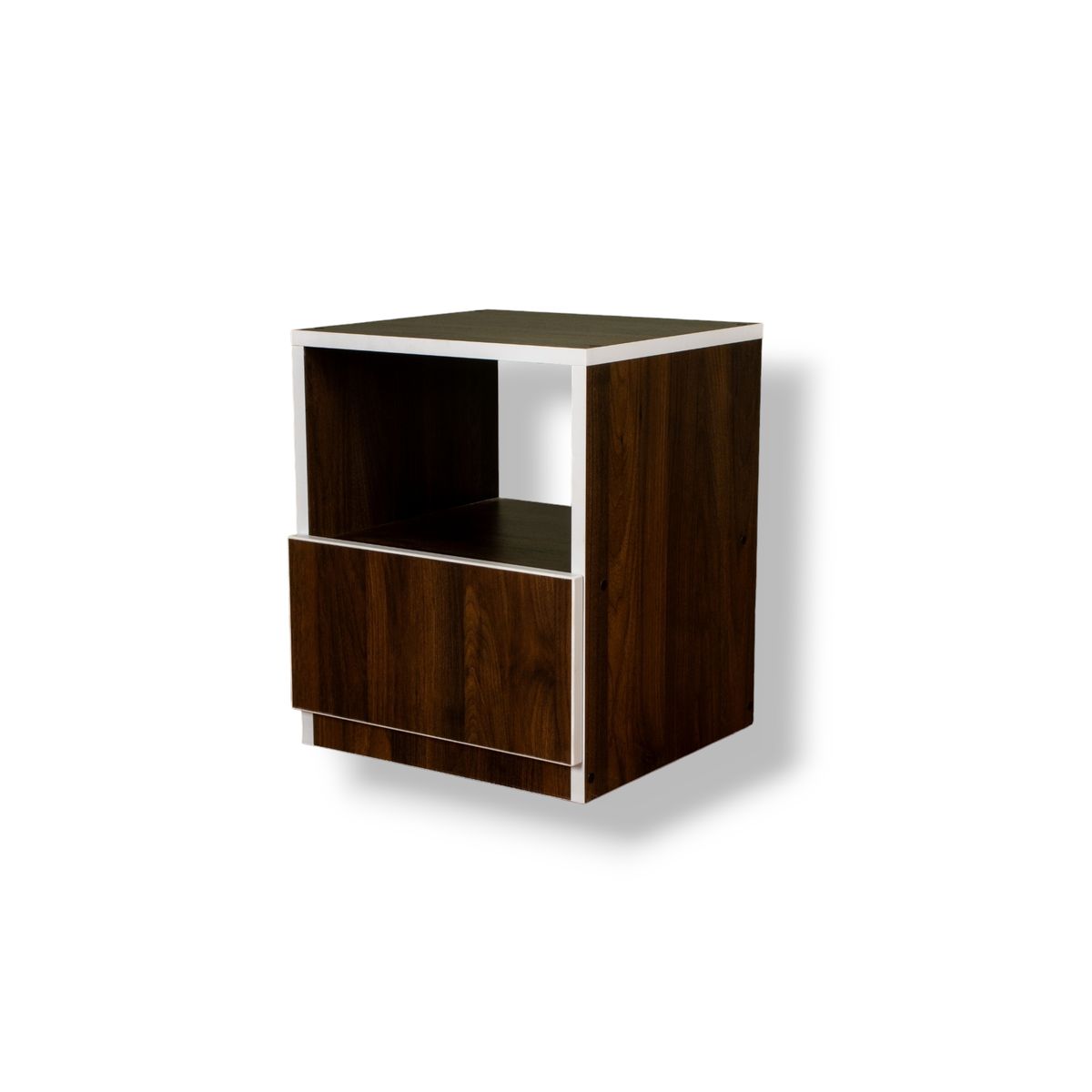 MUEBLES MACRUMO - Velador 1 cajón Color Pignetto