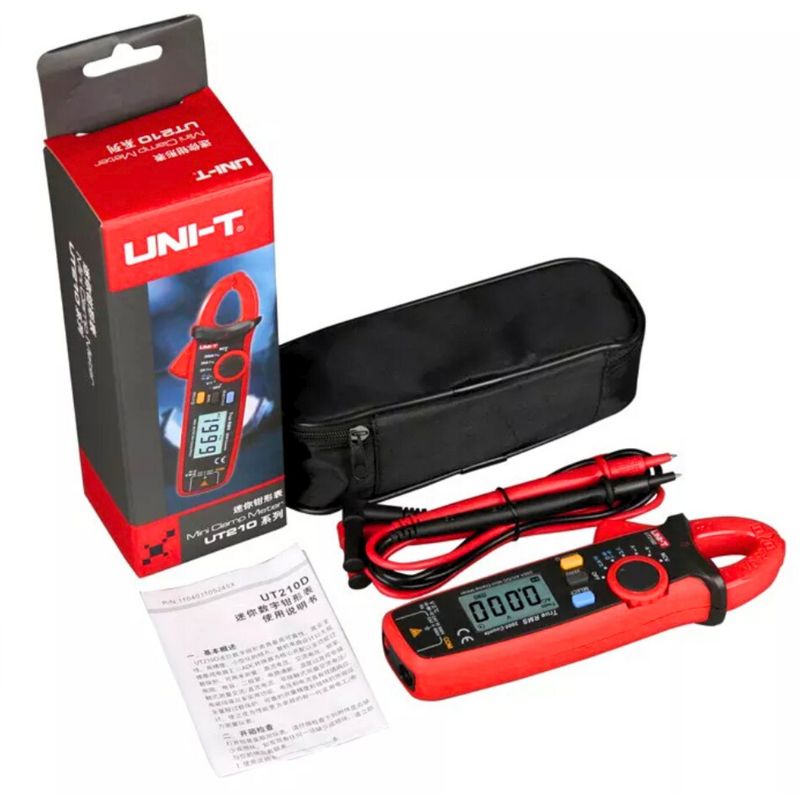  - Pinza Amperimétrica Uni-T UT210D - Compacta versátil y confiable