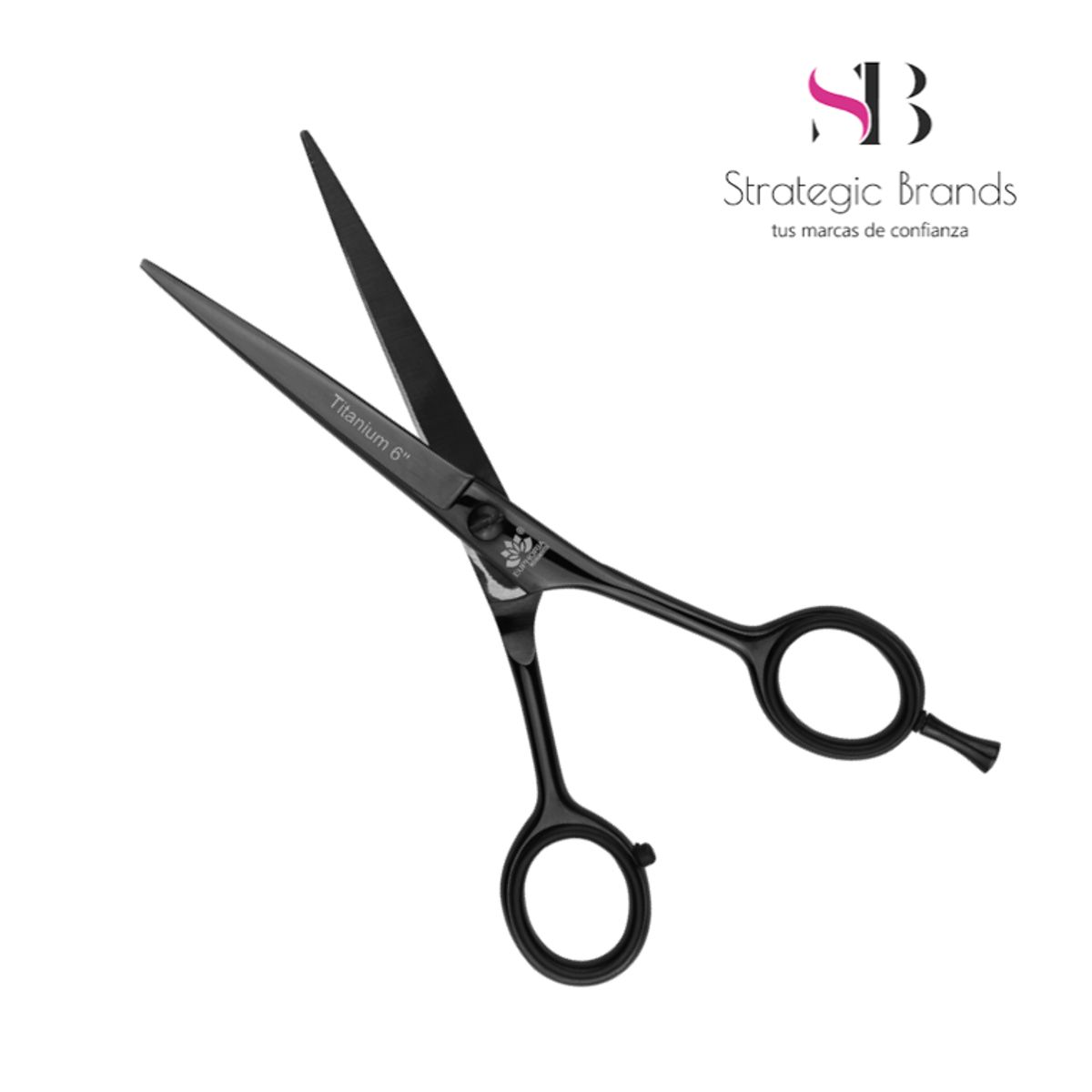 EUPHORIA - Tijera de Corte Profesional MICRODENTADA 6 Negro