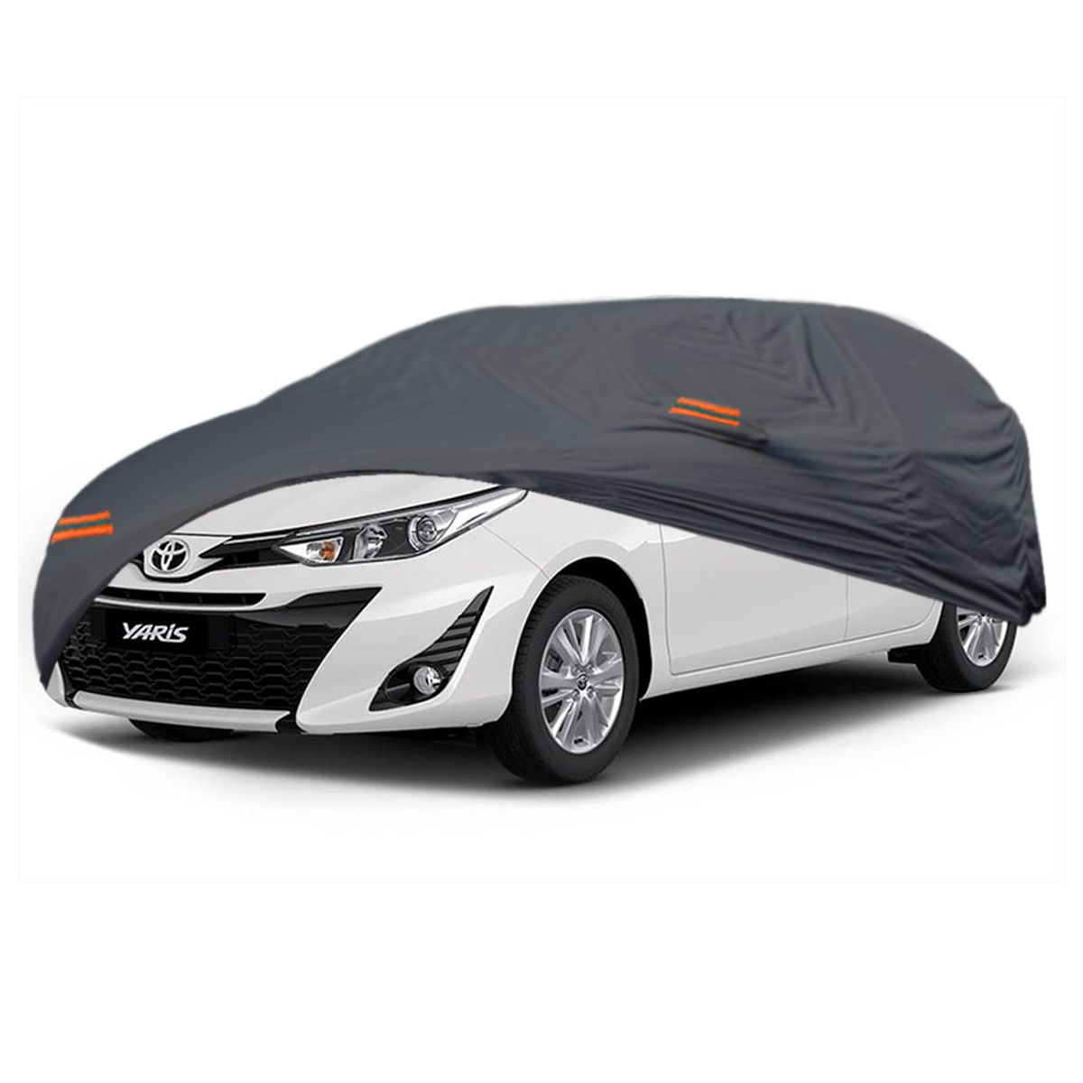 SMART COVER - COBERTOR IMPERMEABLE AUTO TOYOTA YARIS HATCHBACK - GRIS