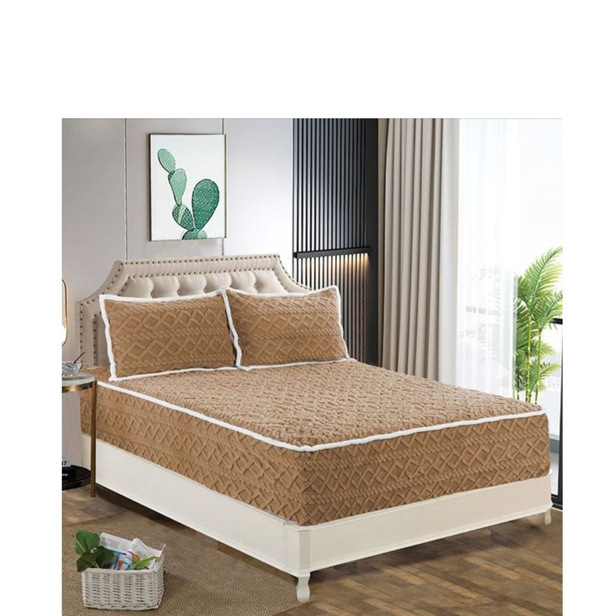 GOLDSUN - FORRO DE COLCHÓN IMPERMEABLE QUEEN