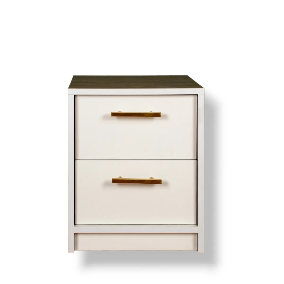 MUEBLES MACRUMO - Veladores 2 cajones Color Pignetto (Set x2)