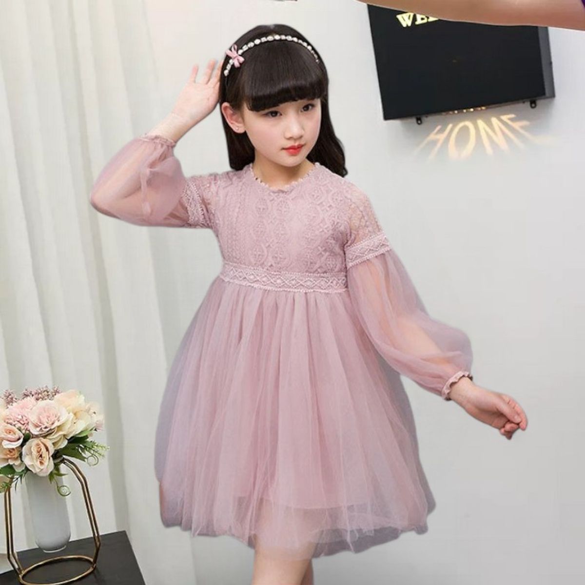 GENERICO - VESTIDO PARA NIÑA - MODELO ELEGANTE