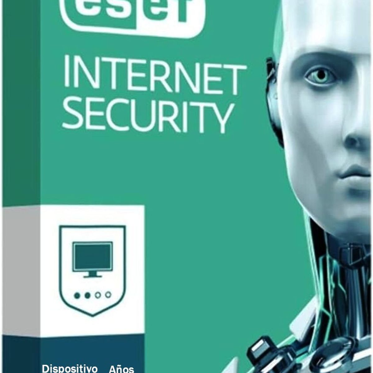 ESET NOD32 - ANTIVIRUS ESET INTERNET SECURITY 5 EQUIPOS 1 AÑO