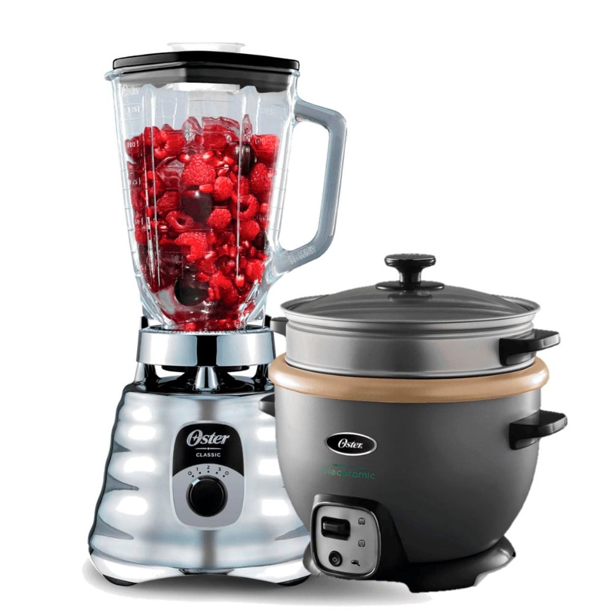 OSTER - Kit Licuadora clasica 4655 Oster + Arrocera multiusos de 1.8 Lt.