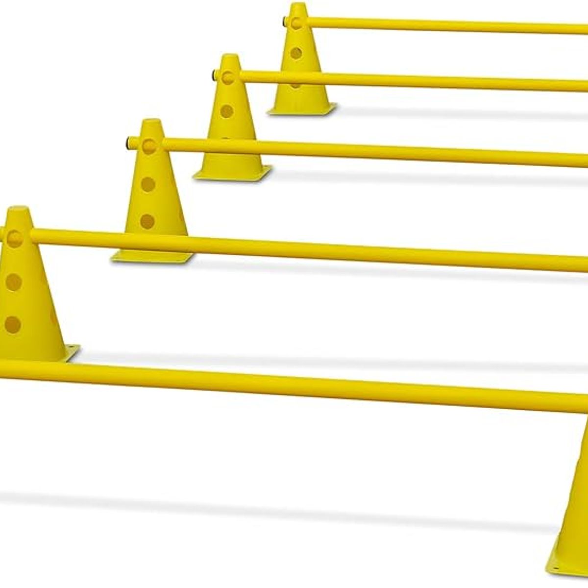 GENERICO - Kit Cono+Valla (12 conos + 6 vallas) 45cm