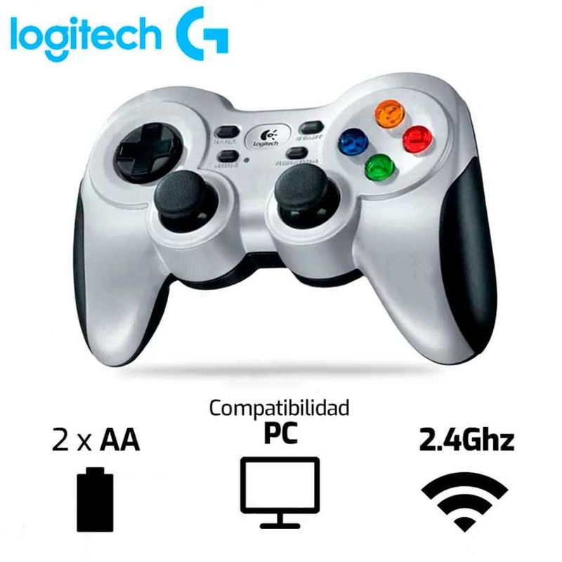 LOGITECH - Gamepad Logitech F710 Usb Pc - Android Tv