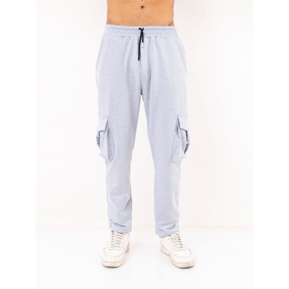 QH - Jogger para hombre de algodón Frensh Terry