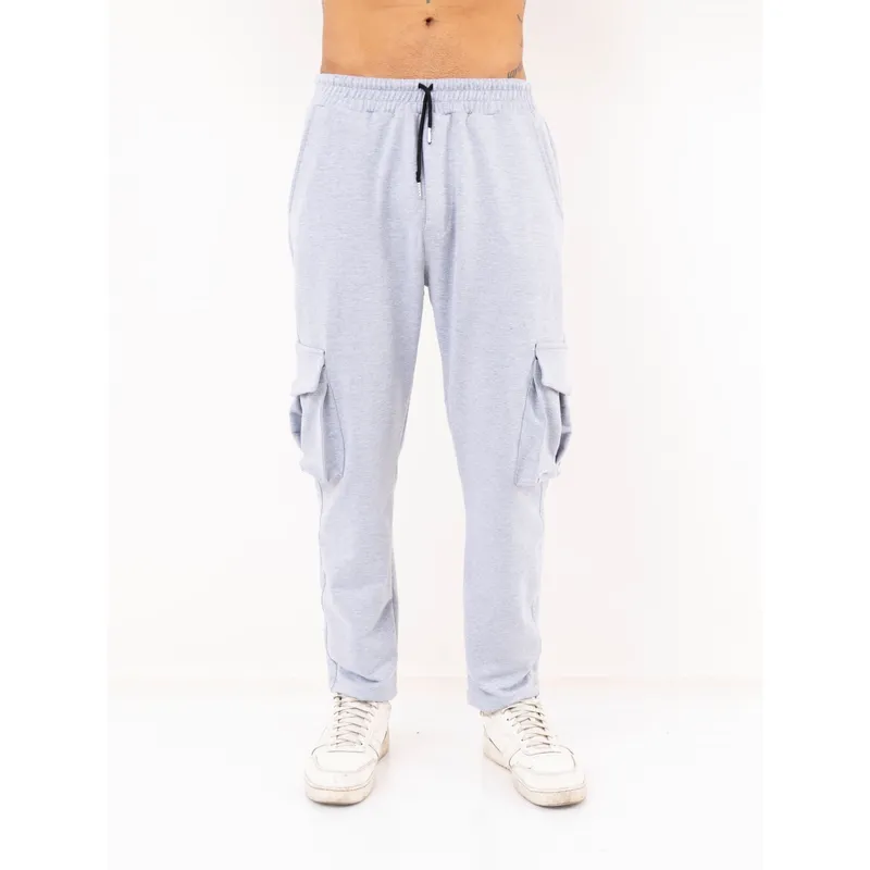 QH - Jogger para hombre de algodón Frensh Terry