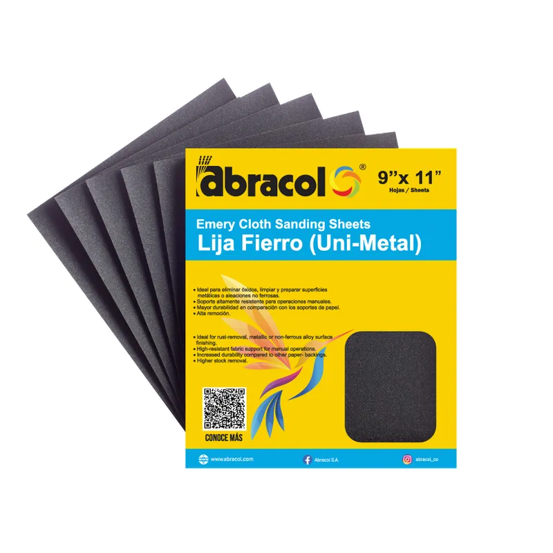 ABRACOL - LIJA FIERRO N° 100 POR 50 UND