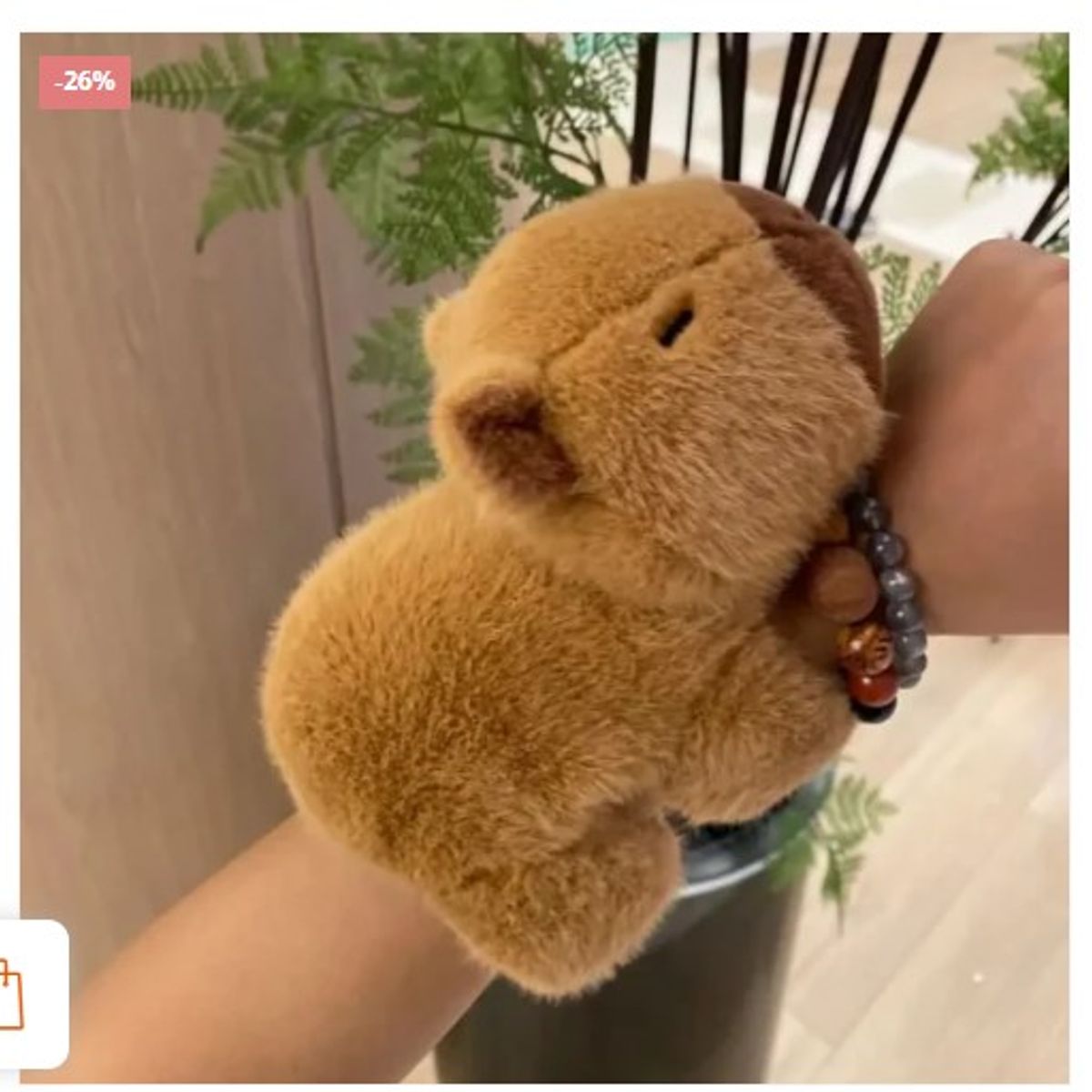 GENERICO - Peluche Capibara Pulsera grande kawaii