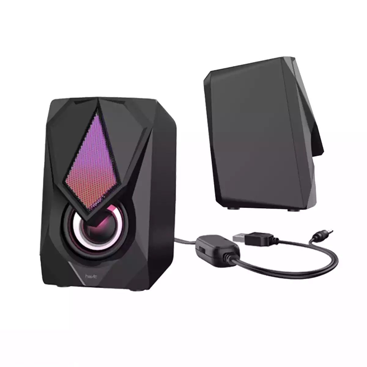 HAVIT - Parlante Gamer RGB GAMENOTE HAVIT SK563 20 estéreo negro
