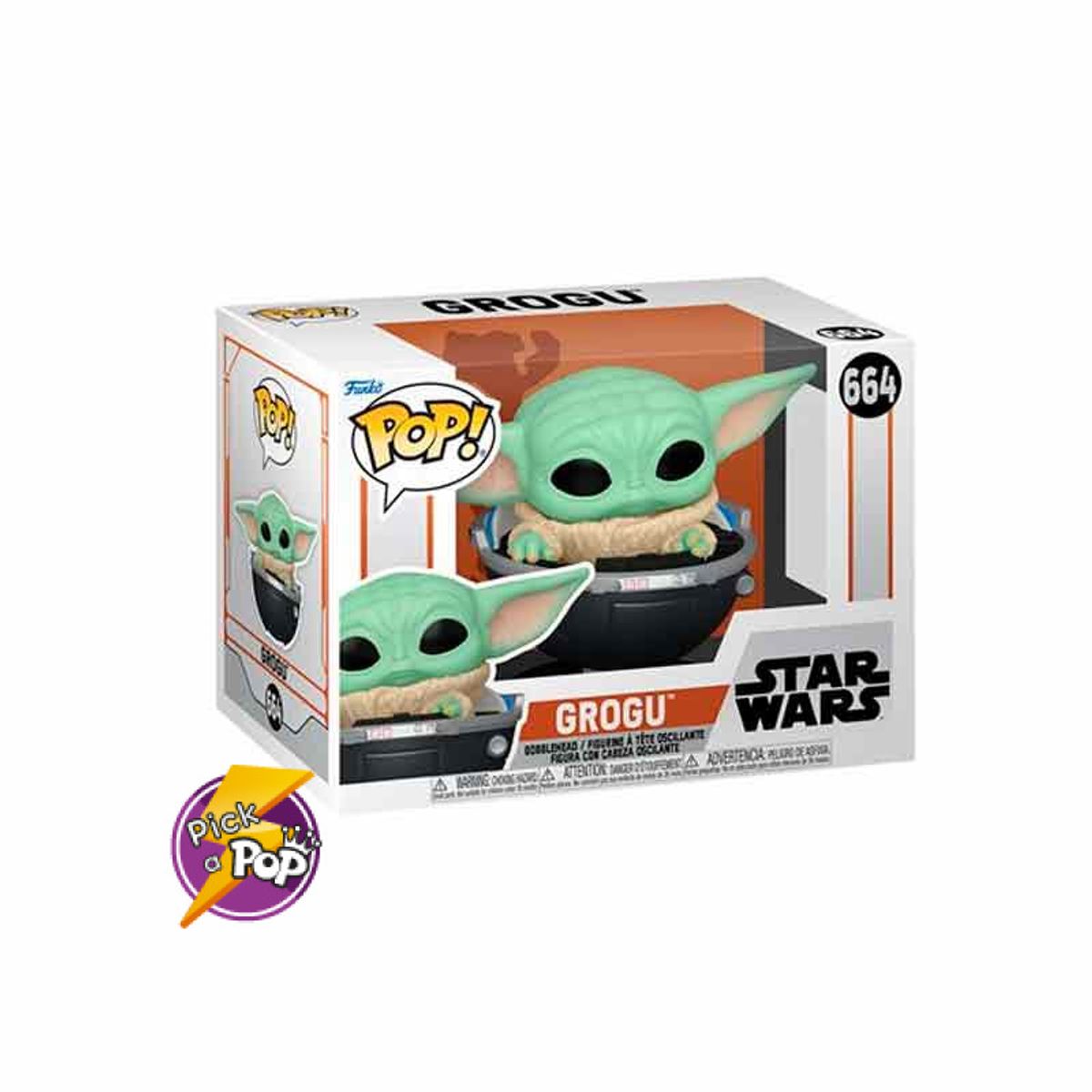 FUNKO - GROGU 664 FUNKO POP MANDALORIAN