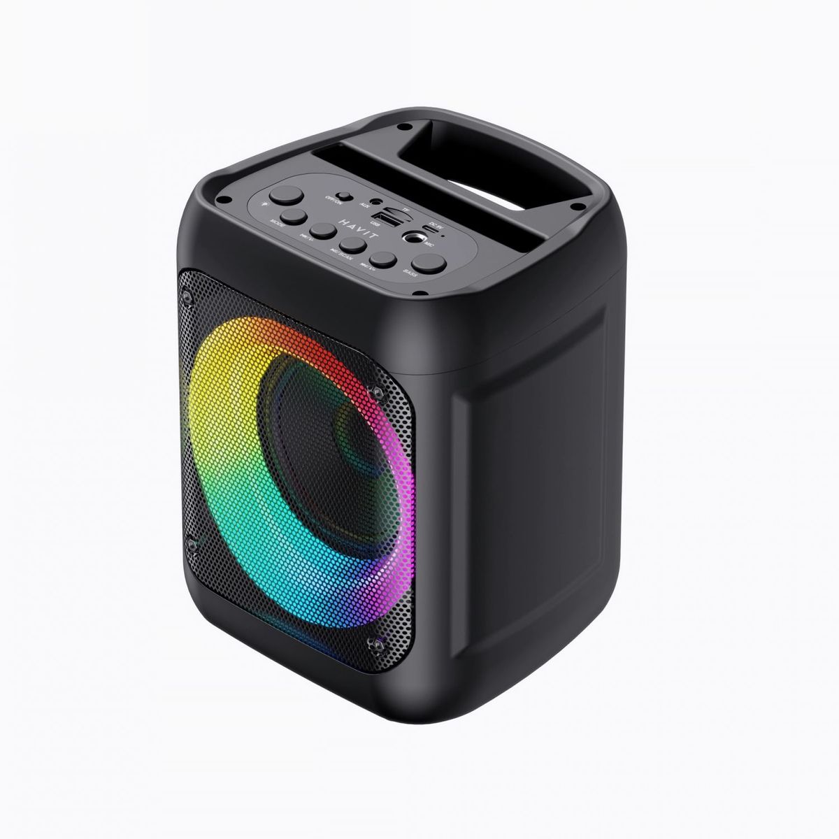 HAVIT - Parlante Portatil Bluetooth HAVIT SQ133BT RGB Ideal para exteriores
