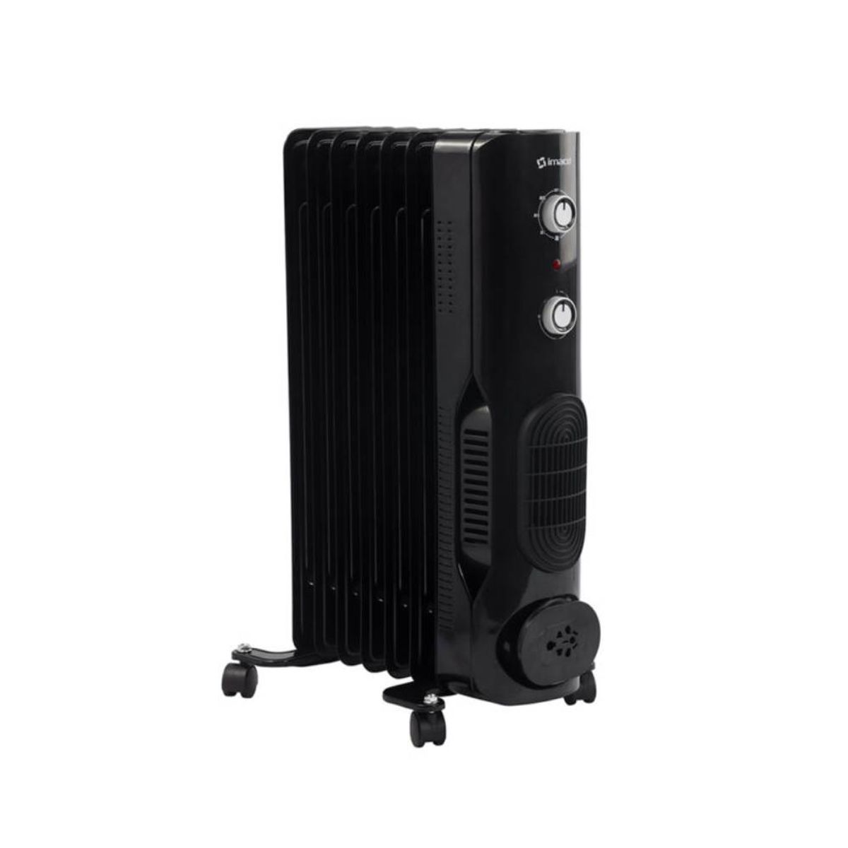 IMACO - Termoradiador Imaco OFR7NK 7 celdas alcance 20mts - Negro