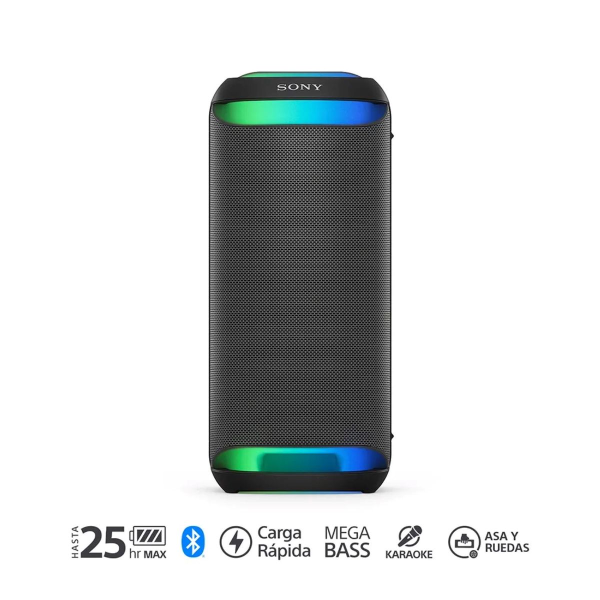 SONY - Equipo de Sonido Sony Bluetooth SRS-XV800 para fiestas Mega Bass