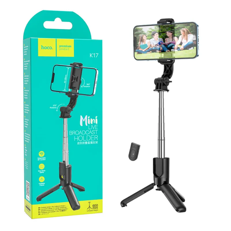 HOCO - Soporte Tripode  K17 Soporte Hoco Para Telefonos Moviles + Control